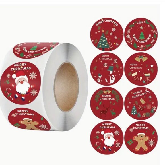 Other - New 500pcs Merry Christmas Stickers Thank You Stickers / Mailing Supplies